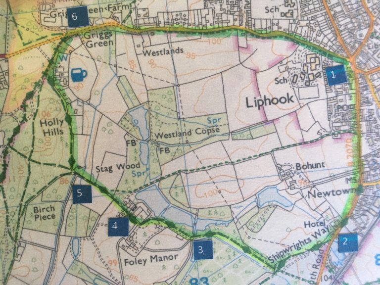 3 Pubs Map Of Liphook 768x576 